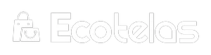 Ecotelas logotipo blanco